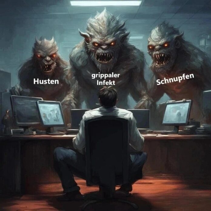 Krankschreibungen in Deutschland auf RekordniveauDie Zahl der Krankheitsfälle vo...