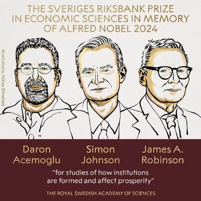 Wirtschaftsnobelpreis für Wohlstands-Rätsel geht an Forscher-TrioDer Nobelpreis ...