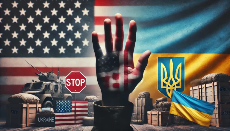 Die USA müssen die Unterstützung für die Ukraine einstellen