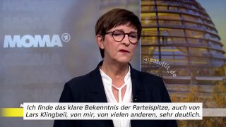 Esken stellt sich in K-Frage hinter ScholzDie SPD-Ko-Vorsitzende Saskia Esken ha…