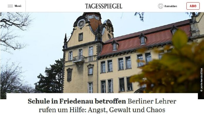 Hilferuf von Lehrern einer Schule in #BerlinDas Lehrer-Kollegium der Friedrich-B...