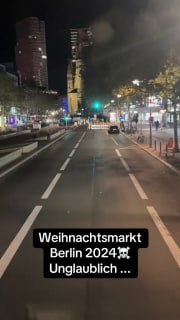 Im Netz kursiert derzeit ein Video, das zeigt, wie ein Weihnachtmarkt in Berlin …