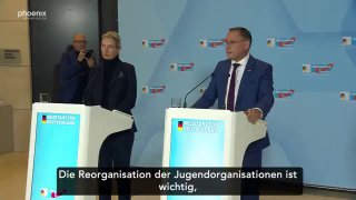 AfD begründet Neugründung von „Junger Alternative“ Alice #Weidel, Co-Bundessprec…