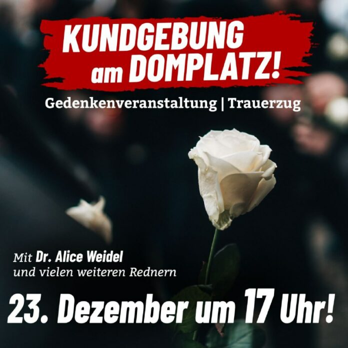 AfD macht Gedenkveranstaltung in Magdeburg – ÖRR spricht von „Instrumentalisieru...