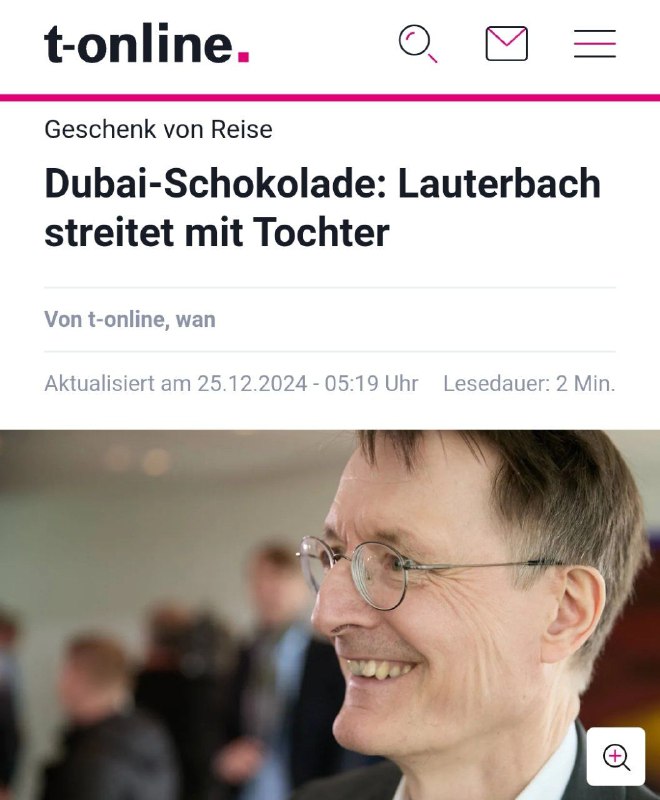 Deutsche Medien machen Lauterbach und Dubai-Schokolade zu Top-ThemaInvestigative…