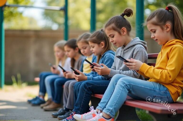 Großteil der Kinder ab zehn Jahren hat ein SmartphoneDer Umgang mit den Gefahre…