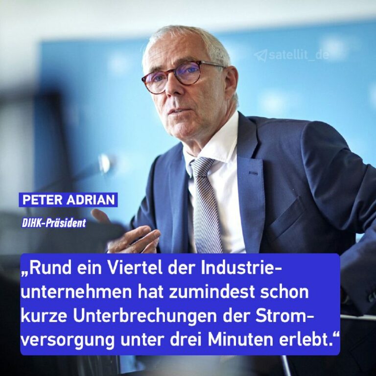 Industrie schlägt wegen labiler #Stromversorgung AlarmLaut der Deutschen Industr…