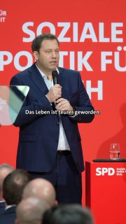 SPD-Chef: Leben für Deutsche ist teurer geworden„Das Leben ist teurer geworden. …