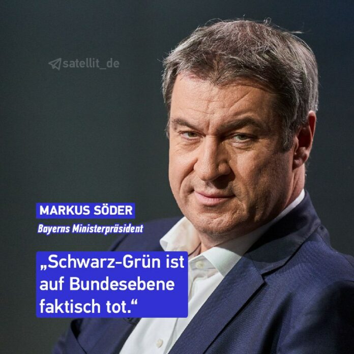 Nach der Asylabstimmung: Söder sieht keine Chance auf schwarz-grüne #KoalitionBe...