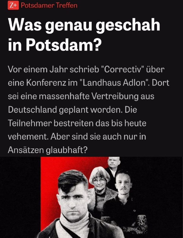 „Zeit“: „Correctiv“ hat Potsdam-Treffen in seiner Bedeutung überhöhtDie Kernauss…