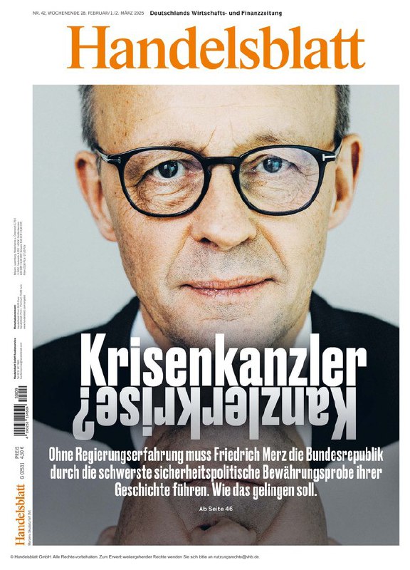 Friedrich Merz: Ein Kanzler auf Bewährung?Die deutschen Medien stilisieren den …