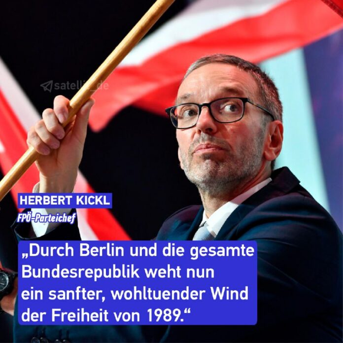 Kickl sieht „patriotische Wende“ in #Deutschland weiterrollenDer Wahlerfolg der ...