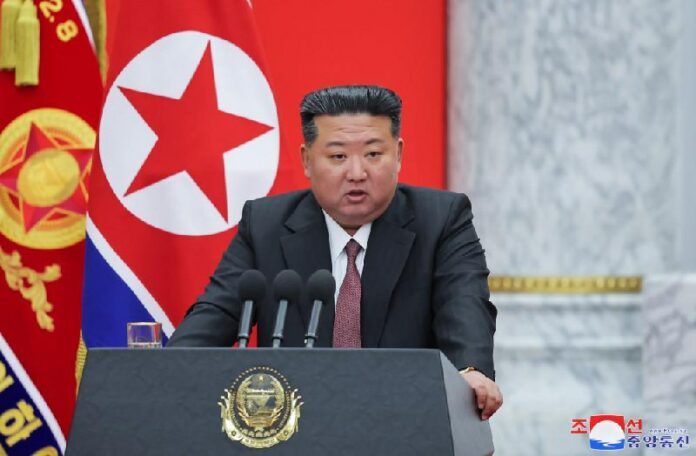 Kim kündigt weiteren Ausbau der Atomstreitkräfte an Nordkoreas Staatschef Kim Jo...