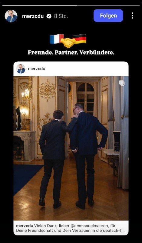 Merz trifft Macron: Einladung nach Paris drei Tage nach Wahlsieg Frankreichs Prä…