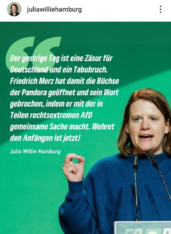 Wegen Merz: Niedersachsens Grünen-Ministerin bricht VerfassungNiedersachsens Kul…