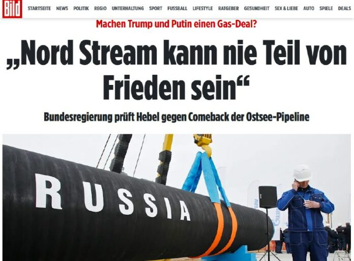 Bundesregierung will Inbetriebnahme von Nord Stream-2 verhindern – Bericht  Derz...