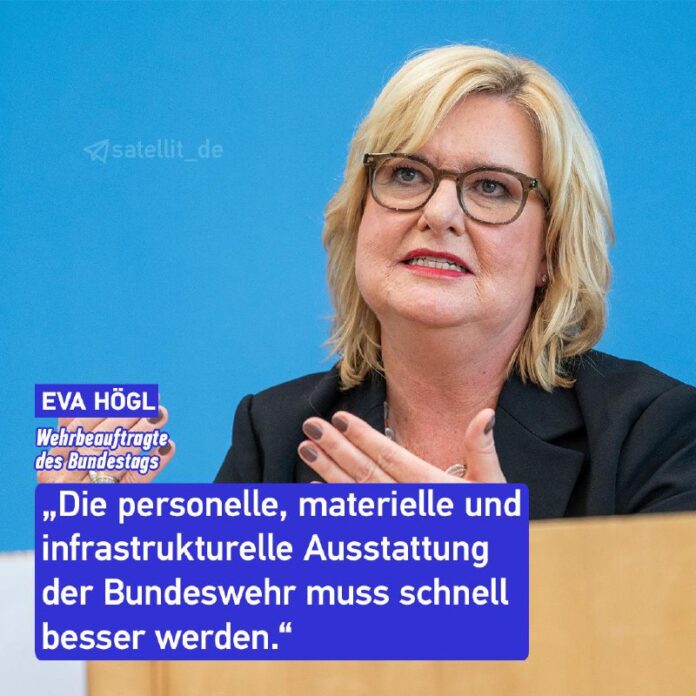 Wehrbeauftragte fordert nun entschlossene Schritte Die Wehrbeauftragte des Bunde...