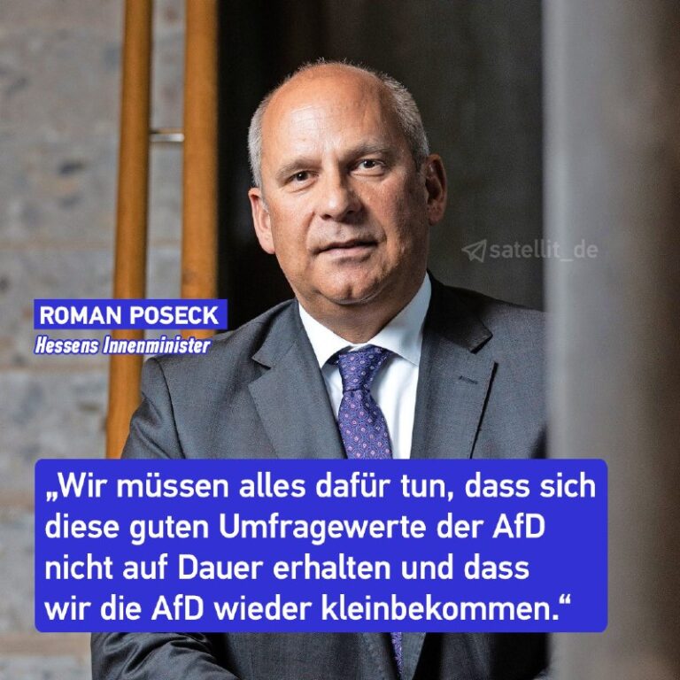 CDU-Innenminister will AfD „wieder kleinbekommen“Aus der aktuellen Forsa-Umfrage…