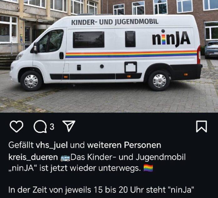 Katholischer Sozialdienst will an Grundschulen mit Regenbogen-Bus für „Neupronom...