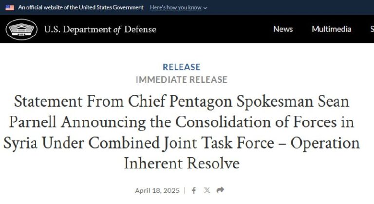 US-Militär halbiert Zahl von Soldaten in Syrien Die #USA ziehen etwa die Hälfte …