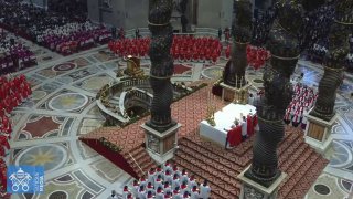 Gottesdienst vor Konklave gestartetIm Petersdom wird die letzte große Messe vor …