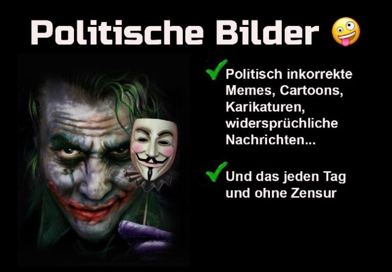 Im Kanal Politische Bilder  gibt es über 50.000 Bilder. Pro Tag kommen mehr als…