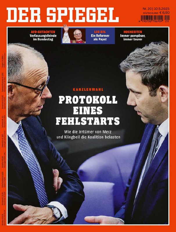 Kanzlerwahl-Chaos: „Spiegel“ seziert Merz‘ peinlichen FehlstartDer „Spiegel“ ent…