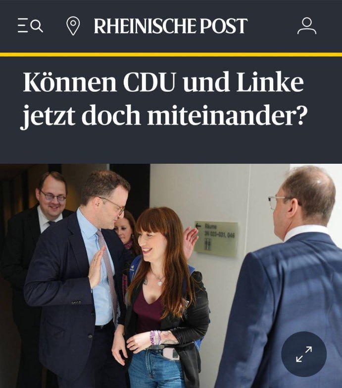 Linke: Union sollte Unvereinbarkeitsbeschluss überdenken Der #Linken-Vorsitzende…