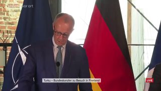 Merz verteidigt den Einsatz westlicher Waffen auf russischem Gebiet Beim Nordisc…