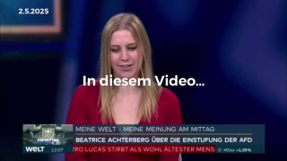 NZZ-Journalistin Beatrice Achterberg kritisiert Verfassungsschutz-Urteil zur Af…
