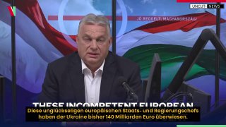 Orban rechnet ab: 140 Milliarden Euro für Ukraine – doch Europas Wirtschaft sta…