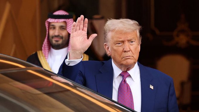 Präsident Trump forderte Saudi-Arabien bei seinem jüngsten Besuch dazu auf, Isra…