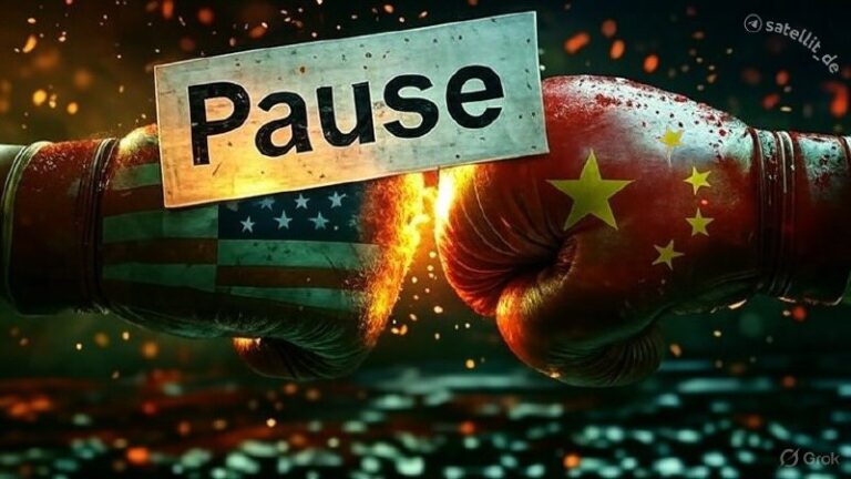 USA und China senken #Zölle – und vereinbaren Zollpause Washington und Peking wo…