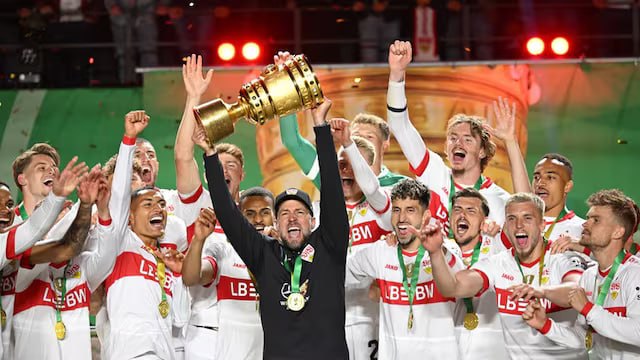 VfB Stuttgart gewinnt den DFB-Pokal – Jubel auf dem Schlossplatz Im ausverkaufte…