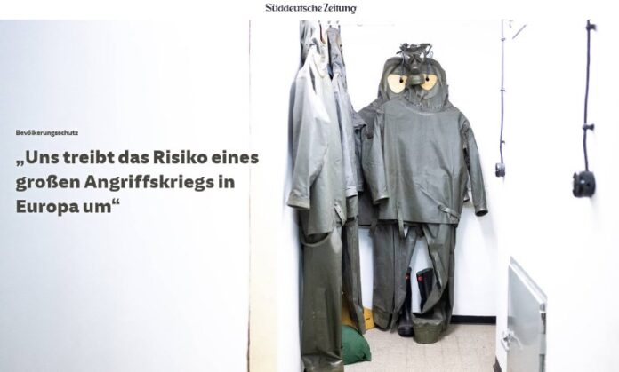 Deutschland will schnell Million Schutzplätze schaffenDer Präsident des Bundesam...