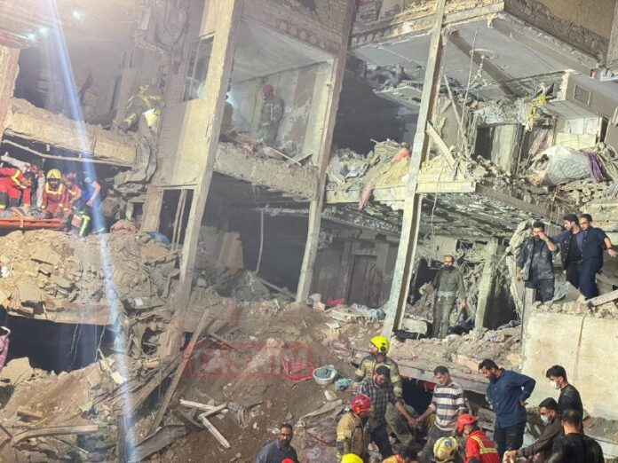 Israel hat ein Wohnviertel von Teheran angegriffen, teilte die iranische Agentur...