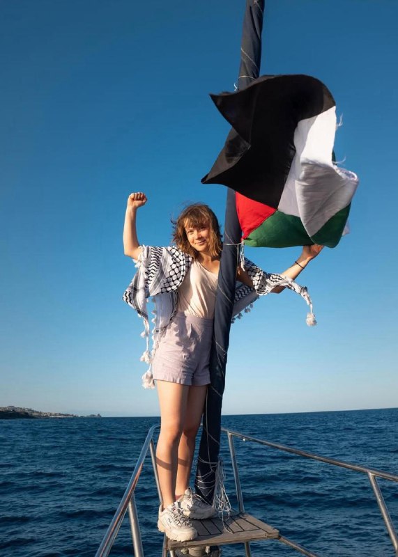 Israelische Drohne verfolgt Aktivisten-Schiff mit Thunberg an BordDas Protest-Sc…