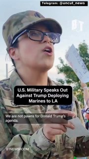 US-Soldatin stellt sich gegen Trump!..werden weiter folgen?In Dallas schloss si…