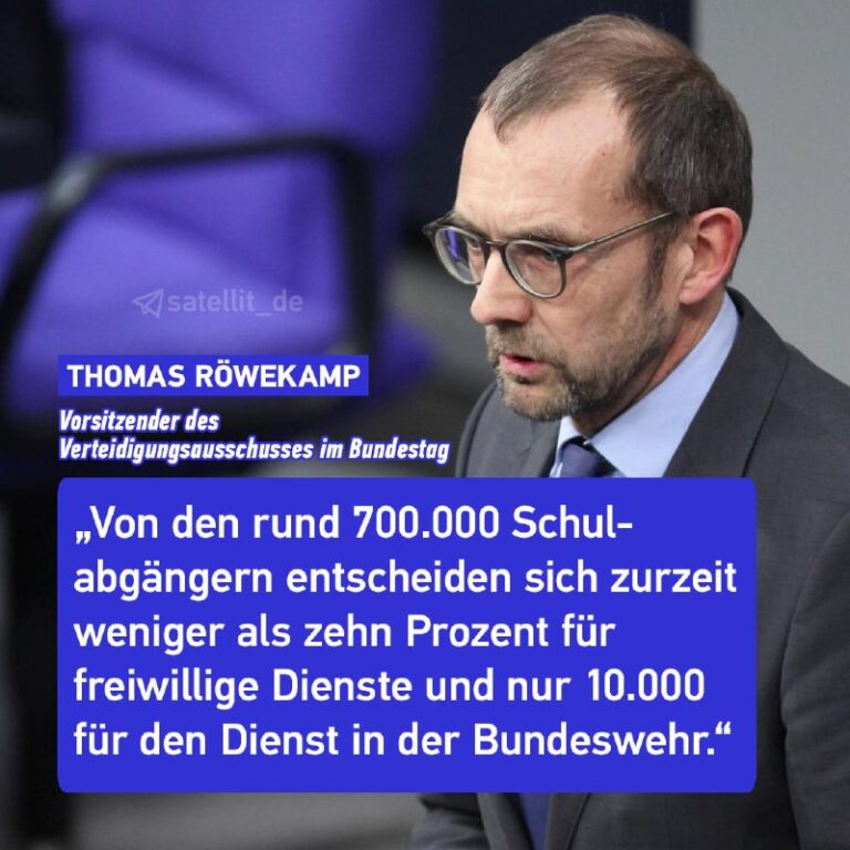 Verteidigungsausschuss-Chef fordert allgemeine Dienstpflicht Neben einer Wehrpfl…