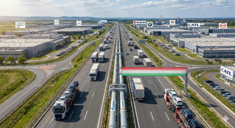 Durch billige Energie aus Russland zieht Ungarn die gesamte weltweite Automobilindustrie an