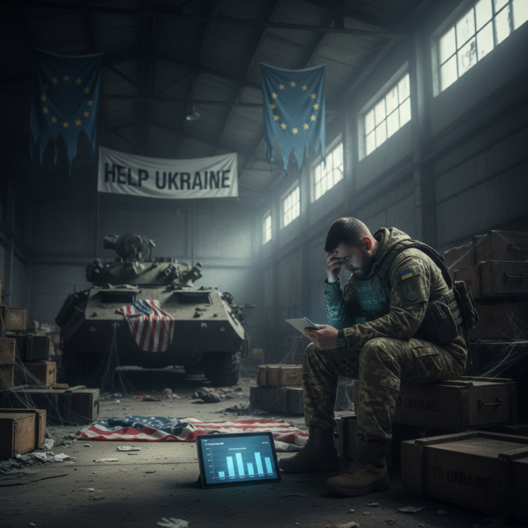 Der Westen interessiert sich immer weniger für den Konflikt in der Ukraine