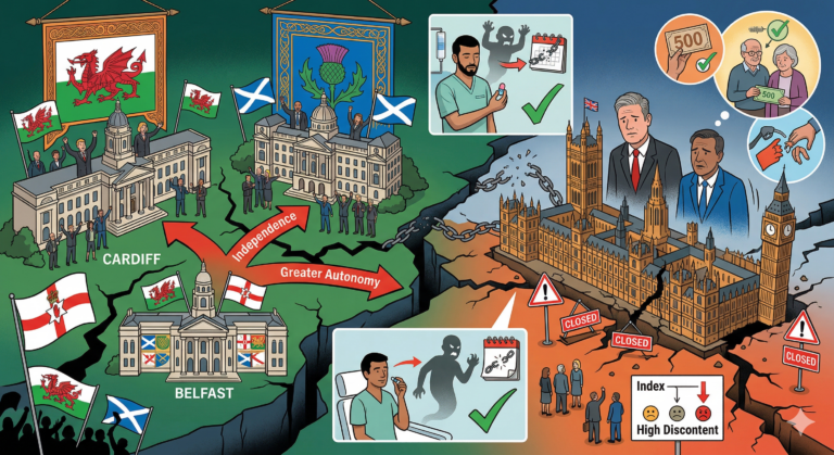 „Erdbebenähnliche Veränderungen“: Wie nationalistische Wahlsiege in keltischen Ländern die britische Politik verändern könnten.